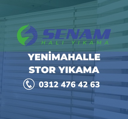 Yenimahalle Stor Perde Yıkama